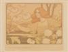 PAUL BERTHON (1871-1909). [DECORATIVE PANELS]. Group of 3 panels. Sizes vary. Chaix, Paris.